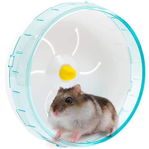 tuleboln 17,5 cm (6,9 Zoll) Leises Hamsterlaufrad Haustiere Laufsport Joggingrad großes Spinner-Übungslaufrad für Hamster, Rennmäuse, Mäuse oder andere Kleintiere von tuleboln