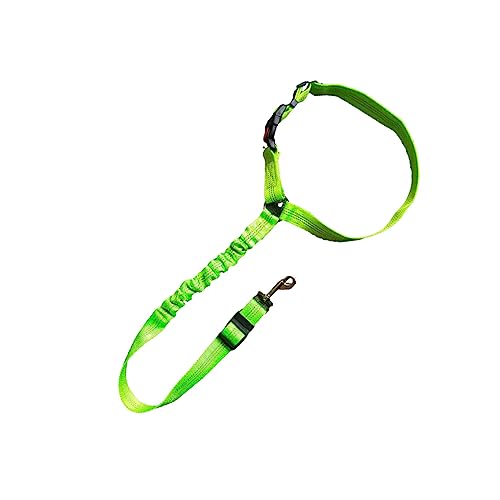 tuwiwol Praktisches Hunde Sicherheitshalsband – sorgt für die Sicherheit von Haustieren überall. Sicherheitsgurt Halsband für Haustiere, einfach zu verwenden, skalierbar, Leuchtendes Grün, 1 von tuwiwol