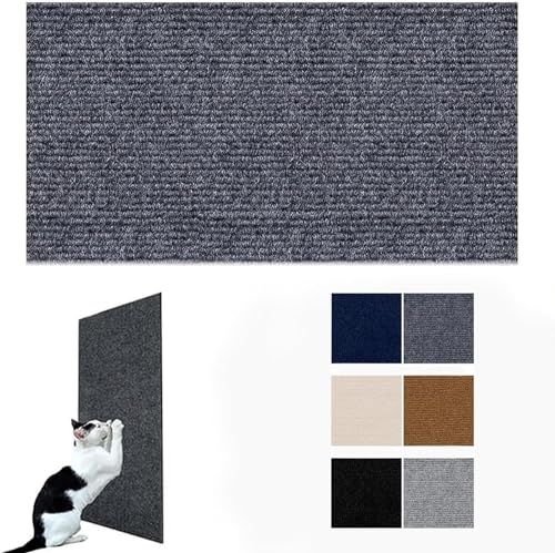 60×100cm DIY Climbing Cat Scratcher Kratzmatte Katze Sofa Mit Selbstklebendem Typ Ist Es Schneidbar, Verschleißfest Und Kratzfest Und Wirft Keine Späne (Color : Dark Gray, Size : 30x100CM) von tylxayoxa