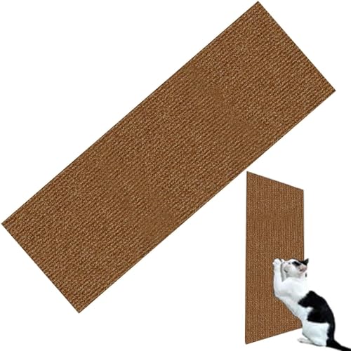 Climbing Cat Scratcher 60×100cm,2024 New DIY Climbing Cat Scratcher,Trimmbare Selbstkleber Kratzmatte Katze,widerstandsfähig Katzenmöbel Fußmatte Kratzpad,Kratzmöbel SchutzungCat Scratcher (Color : B von tylxayoxa