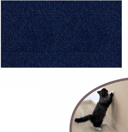 Katzenkratzmatte, Anti-Kratz-Möbelschutz, Selbstklebender Katzenmöbelschutz, Sofa-Katzenkratzschutz, Wiederverwendbar, Schützt Möbel Vor Katzenkratzern, 30 X 100 cm (Color : Blue, Size : 24 * 40in) von tylxayoxa