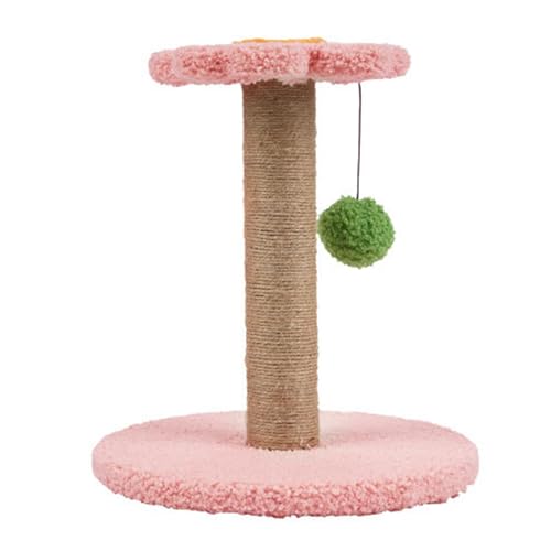 Interaktives Katzenspielzeug Klettergerüst Blumenform Lindert Langeweile Sisal Stabil Kätzchen Kratzturm Haustierbedarf Kätzchen Kratzbaum Katzenspielzeug für Indoor Katzen Interaktiv von ulafbwur