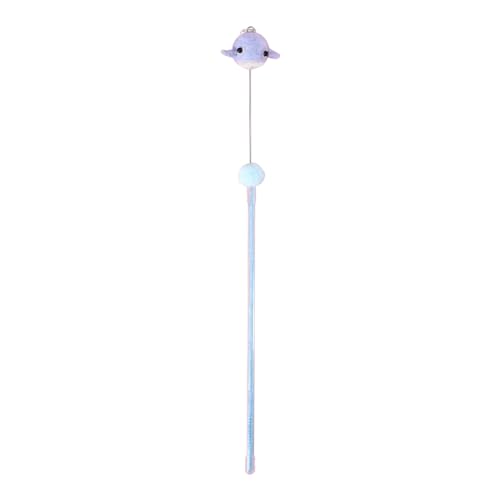 ulafbwur Best Cat Toys Zauberstab, langer Stab, Druckentlastung, elastischer Ball, Kätzchen, Teaser, interaktive Glockenstange für Zuhause, Spielzeug, lustiges Katzenspielzeug von ulafbwur