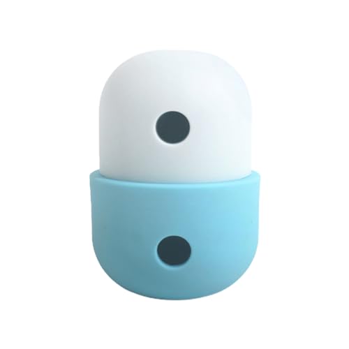 ulafbwur Best Dog Toys Pet Toy Ball Bouncy Column Appearance Hole Easy to Clean Creative Relieve Stress Silicone Leaking Food Ball Dog Toy for Teddy Pet Cool Dog Toys von ulafbwur