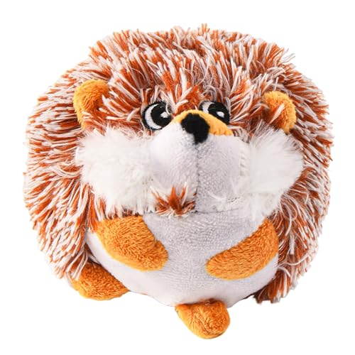 ulafbwur Hundespielzeug Hundespielzeug Stickerei Squeeze Stimme Weiche Cartoon Bequeme Reinigung Leicht Fuchs Dornen Ball Haustier Plüschtier für Welpen Haustier Spielzeug Cool Dog Toys von ulafbwur