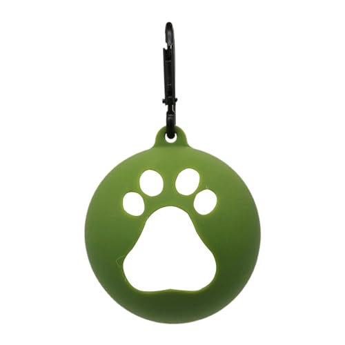 ulafbwur Lustiges Hundespielzeug, Tennisballhalter mit Haken, leicht, einfache Installation, freihändige Haustierballabdeckung, Halter, Hundeleine, Haustierbedarf, Hundespielzeug, lustig von ulafbwur