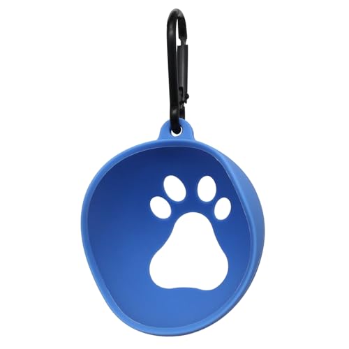 ulafbwur Niedliches Hundespielzeug, Ballhalter mit Pfotenabdruck, Silikon, geschmacksneutral, lange Lebensdauer, weiche Textur, verformter Hundeballhalter, cooles Hundespielzeug von ulafbwur