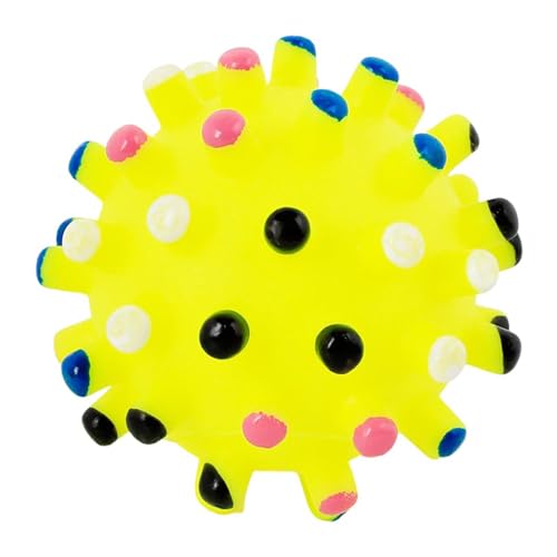 ulafbwur Toys for Dogs Round Squeaky Interactive Training Dog Ball Toy Dog Ball Toy Dog Toys Funny von ulafbwur