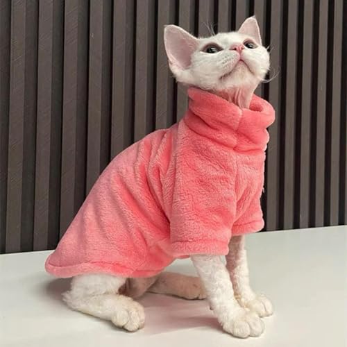 Winter Katze Kleidung Für Warme Hoodies Haustiere Verdicken Mantel Kätzchen Kostüme Jacke Chihuahua Herbst Doppelseitige Plus Samt von umass