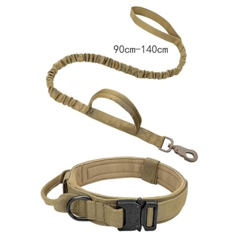 Hundehalsband, verstellbar, langlebig, Nylon, für mittelgroße und große Spaziergänge, Training, Haustierzubehör, Abreißleine, Seil, 90-140 cm Seillänge von umsl