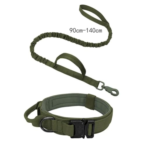 Hundehalsband, verstellbar, langlebig, Nylon, für mittelgroße und große Spaziergänge, Training, Haustierzubehör, Abreißleine, Seil, 90-140 cm Seillänge von umsl