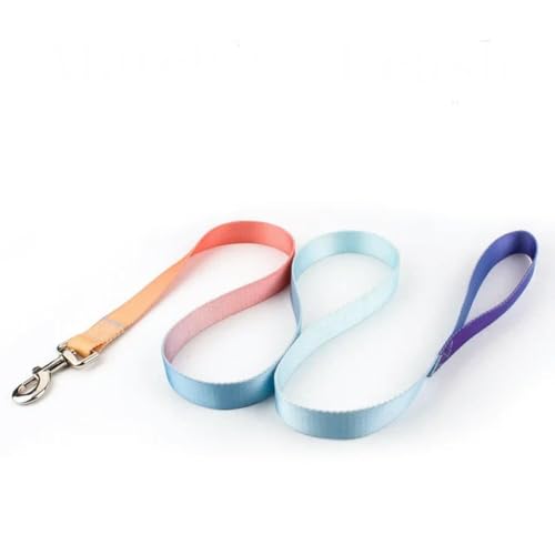 Verstellbares Nylon-Hundehalsband, Leine für Haustiere, Katzen, Hunde, Traktionsleine, geeignet für kleine, große Hunde, Bulldoggen, Mops, Beagle von umsl