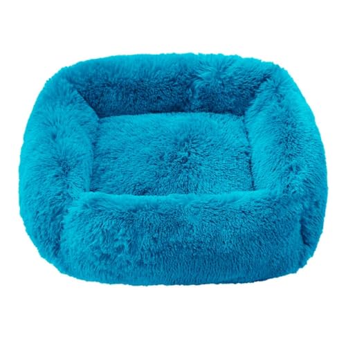 umsl Hundebetten Matten Super Soft Square Pet Dog Bed Cat Bed Plush Full Size Calm Bed Comfortable Sleeping Artefakt Soothing Bed Katzenhaus Hundehaus Katzenhaus Hundebett von umsl