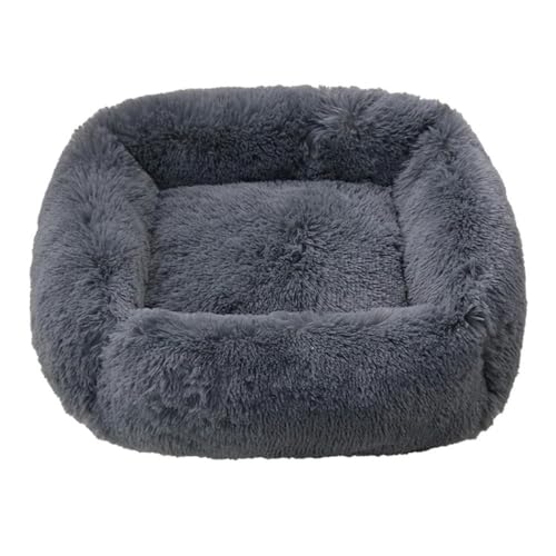 umsl Hundebetten Matten Super Soft Square Pet Dog Bed Cat Bed Plush Full Size Calm Bed Comfortable Sleeping Artefakt Soothing Bed Katzenhaus Hundehaus Katzenhaus Hundebett von umsl