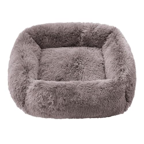 umsl Hundebetten Matten Super Soft Square Pet Dog Bed Cat Bed Plush Full Size Calm Bed Comfortable Sleeping Artefakt Soothing Bed Katzenhaus Hundehaus Katzenhaus Hundebett von umsl