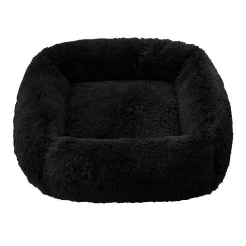 umsl Hundebetten Matten Super Soft Square Pet Dog Bed Cat Bed Plush Full Size Calm Bed Comfortable Sleeping Artefakt Soothing Bed Katzenhaus Hundehaus Katzenhaus Hundebett von umsl