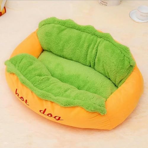 umsl Pet Bed Dog House Lounger Bed Zwinger Mat Soft Fiber Pet Dog Puppy Warm Removable Washable for Cats Katzenhaus Hundehaus Katzenhaus Katzenbett von umsl