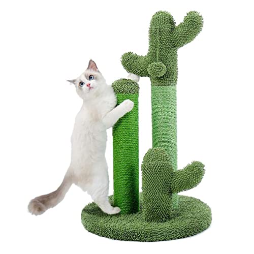 53,3 cm Katze Scraper Kaktus Form Funny Kätzchen Kratzbaum Post Cat Scratcher für Indoor Katzen Kätzchen schöne Dekoration Katze Scratcher Spielzeug Kratzen Publikationen mit Kugel für Kakteen von unknowns