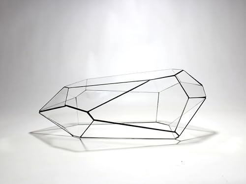 Geometrisches Terrarium – Nano-Pflanzgefäß – Vivarium – ↑ 47 x 21 x 17,5 cm (L x B x H) – Glas von urbanjngl