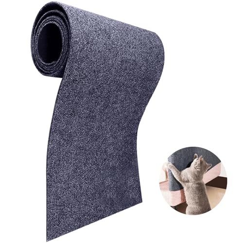 Kratzmatte Katzen Selbstklebend Kratzteppich Katze Wand Kratzschutz Sofa Katze DIY Climbing Cat Scratcher für Wandmontage Geeignet Möbel Kratzschutz Tür(#1,40x200cm) von uyeoco