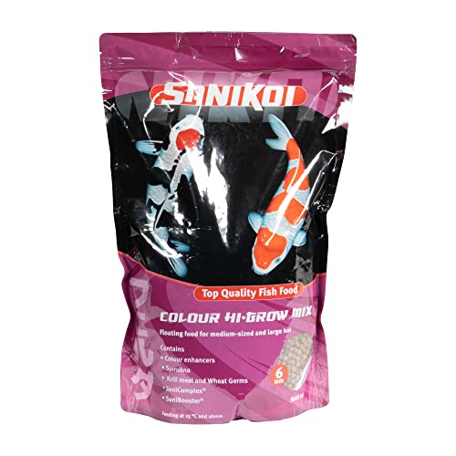 Colour Hi-Grow Mix 6 mm-SaniKoi Colour Hi-Grow 6 mm 10 l von velda