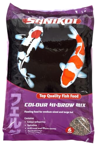 Colour Hi-Grow Mix 6 mm-SaniKoi Colour Hi-Grow 6 mm 10 l von velda