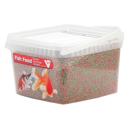 velda Fish Food 2-Colour Pellet 3 mm 5000 ml / von velda