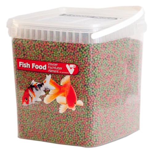 velda Fish Food 2-Colour Pellet 3 mm 5000 ml / von velda