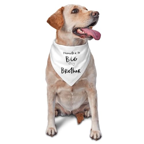 vercosee Hundehalstuch, wendbar, Foto-Requisiten, Geschenk für Hundeliebhaber, Gender Reveal, Hundehalstuch, Weiß von vercosee