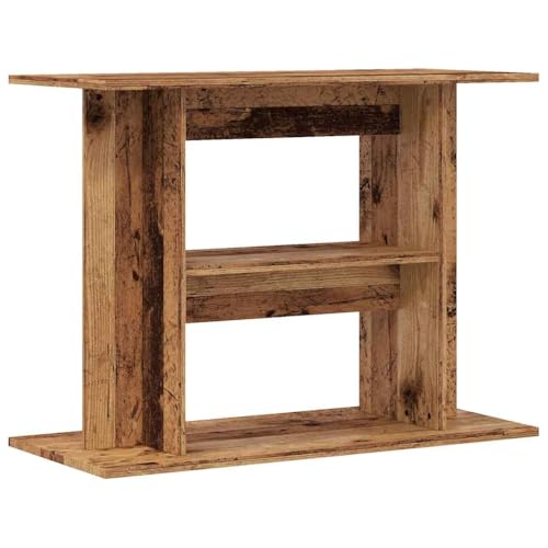 vidaXL Aquariumständer Altholz-Optik 80x35x60 cm Holzwerkstoff von vidaXL