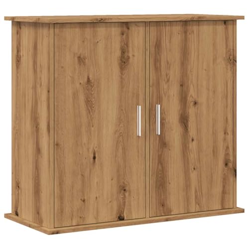 vidaXL Aquariumständer Artisan-Eiche 81x36x73 cm Holzwerkstoff, Aquarienschrank, Aquarienunterschrank, Aquarienständer, Aquariumunterschrank von vidaXL