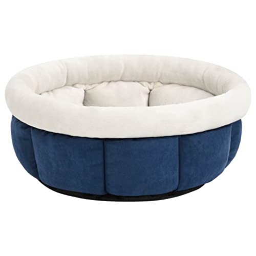 vidaXL Hundebett 40x40x20 cm Blau von vidaXL