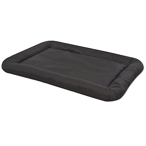 vidaXL Hundebett Gr. XL Schwarz Hundematratze Schlafplatz Hundeliege Hundesofa von vidaXL