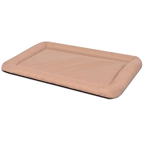 vidaXL Hundebett Haustiermöbel Liegekissen Hundeliege Tierbett Größe XL Beige von vidaXL