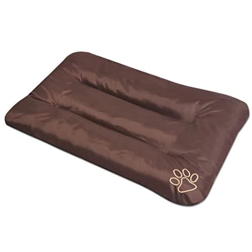 vidaXL Hundebett Hundesofa Haustiermöbel Hundeliegen Tierbett Größe XL Braun von vidaXL