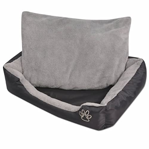 vidaXL Hundebett mit Kissen Gr. XL Hundesofa Hundekissen Hundekorb Tierbett von vidaXL