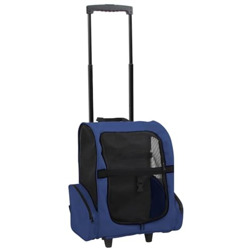 vidaXL Hundetrolley Faltbar Transporttasche Trolley Tragetasche Katze Rucksack von vidaXL