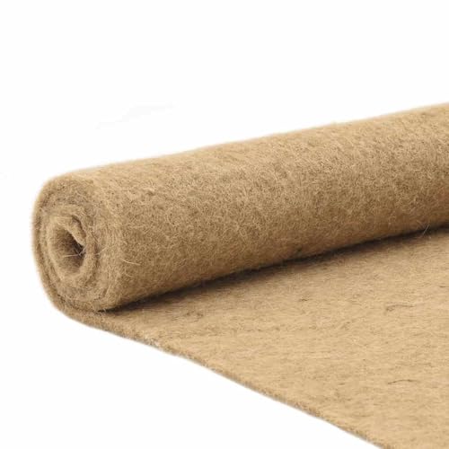 vidaXL Nagermatte Hanf 0,5x1 m 5 mm, Nagerteppich, Nagermatte 100% Hanf, Hanfmatte für Nagetiere, Hanfmatte, Bio-Hanfmatte von vidaXL