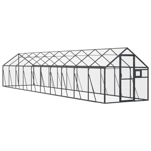 vidaXL Voliere Vogelkäfig Vogelvoliere Freilaufgehege Vogelhaus Aluminium vidaXL Voliere Vogelkäfig Vogelvoliere Freilaufgehege Vogelhaus Aluminium von vidaXL