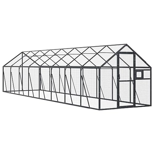 vidaXL Voliere Vogelkäfig Vogelvoliere Freilaufgehege Vogelhaus Aluminium vidaXL Voliere Vogelkäfig Vogelvoliere Freilaufgehege Vogelhaus Aluminium von vidaXL