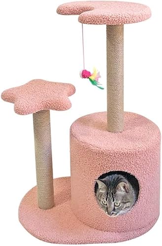 Cat Apartments Sisal-Katzen-Sprungplattform, Sterne, Mond, Katzen-Klettergerüst, Vier Jahreszeiten verfügbar, Katzen-Klettergerüst, Katzennest, Katzenbaum, Haustier-Katzennest, Katzenspielzeug, von vkeid