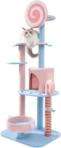 Katzen-Kletterbaum, Katzen-Klettergerüst, Katzenstreu, Kratzbaum, eine große Katze für den täglichen Bedarf, Katzenspielzeug, Katzenbaum-Vision von vkeid