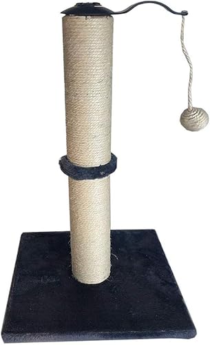 Katzenhalteständer Abnehmbarer Katzenkrallenplattenschleifer Sisal-Katzenbaumsäule Katzenspielzeug Klettergerüst Maus Katzenkratzer Haustierprodukte (Farbe: Blau) (Blau) von vkeid