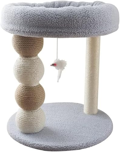 Katzenkletterbaum Kleine Katzentoilette, Kratzbaum, integriertes Katzenklettergerüst, Katzenkratzbaum im Großhandel, Katzenspielzeug Cat Tree Vision von vkeid