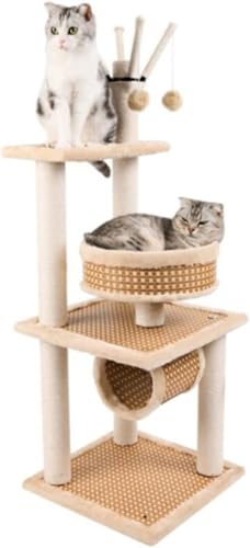 Kletterbaum für Katzen, Heimtierbedarf, Spielzeug für Katzen, Klettergerüst für Katzen, Kratzbrett für Katzen, Nest für Katzen, Hängematte für Katzen, Katzenbaum Vision von vkeid