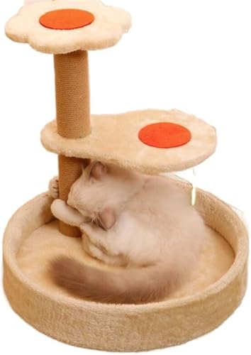 Kratzbaum für große Katzen, Katzenklettergerüst, Sisal-Katzenhaus, Kratzbaum, Kratzbaum für Katzen, provozierender Katzenturm, Spielzeug für Haustiere, Krallenschleifspielzeug, Heimtierbedarf, Katze von vkeid