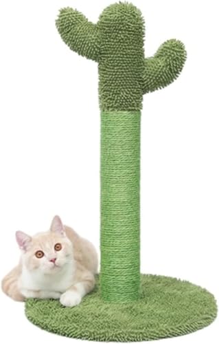 Kratzbaum für große Katzen, Sisalseil, Baumhandtuch, Kaktus, Katzenkratzbaum, Kätzchen, Kratznetz, Klettergerüst, Springspielzeug, Katze (Größe: C). von vkeid