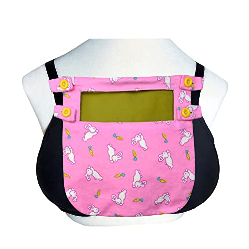 Sugar Glider BH Tasche mit Fenster Screen Bra Bonding Pouch für Gleiter Frettchen Ratten Kleine Haustiere Großes Design von vomvomp