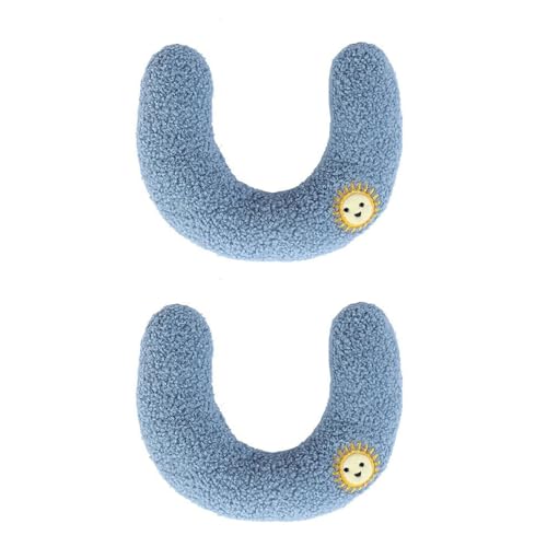 vsilay Haustier-Kissen Kätzchen UShape Kissen Sturzverhindern Nackenkissen Katze Schlafkissen Nackenkissen Schützende Katzen Kissen 2PCS von vsilay