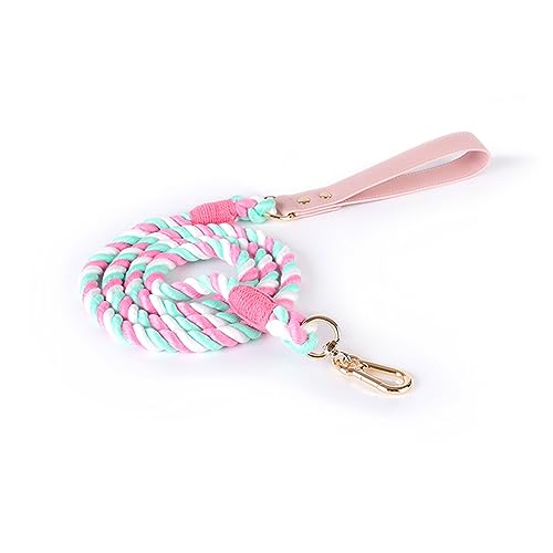 vsilay Lianxue 120 cm/150 cm Weberei Hundeleine farblich passende Kätzchen Traktionsseil Walking Leash für kleine Haustiere Hund Katze Anti-Entkommen von vsilay